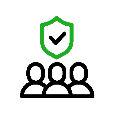 Animated graphic representing security, symbolizing Melbourne Cheap's commitment to providing safe and secured waste management services in Melbourne.